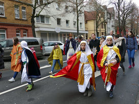 Diözesale Aussendung der Sternsinger im Hohen Dom zu Fulda (Foto:Karl-Franz Thiede)